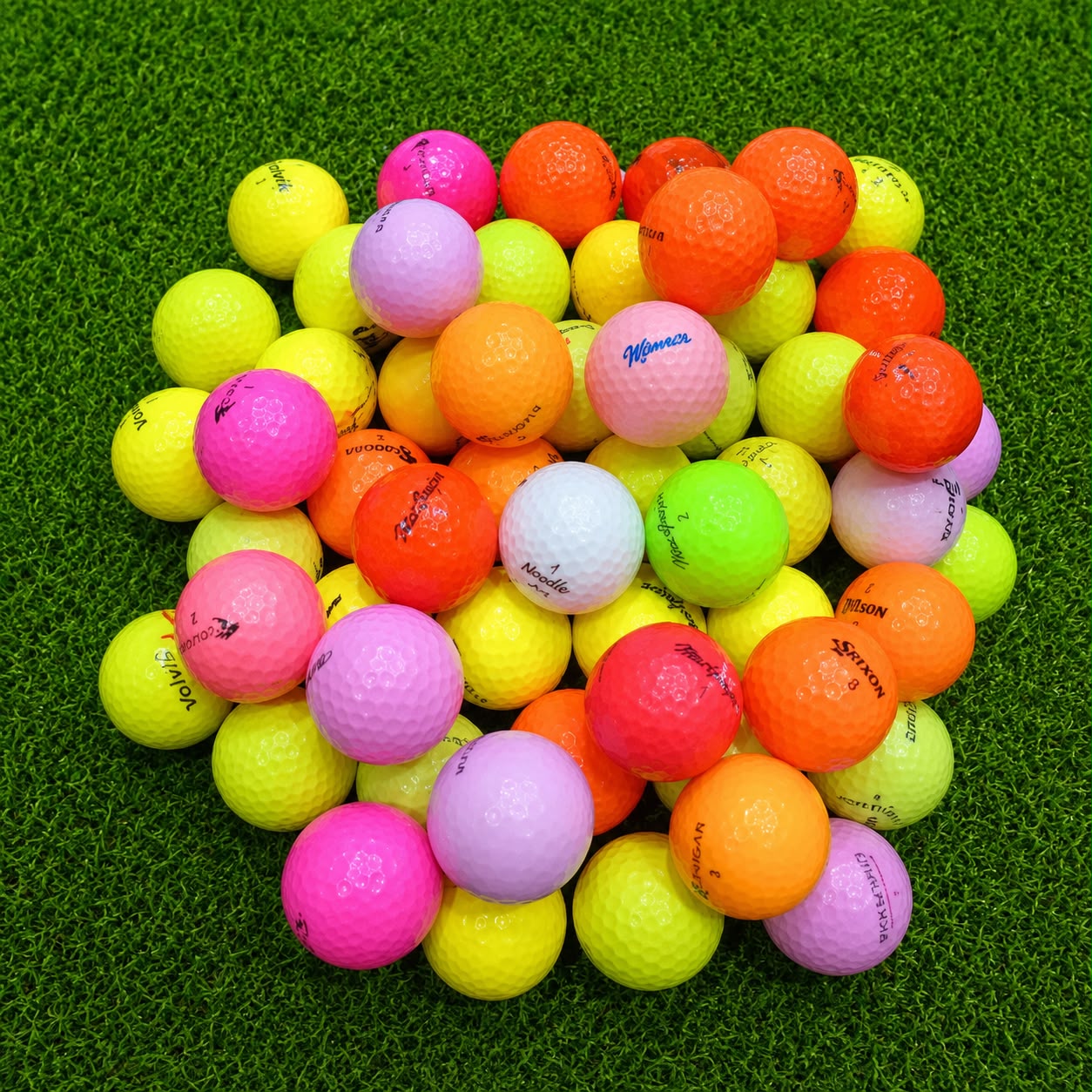 Bolas mixtas para principiantes de colores